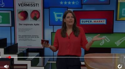 Nauwelijks regionale appels in Duitse supermarkten