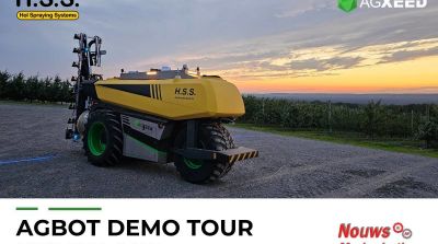 Demo Agbot fruit growing robot