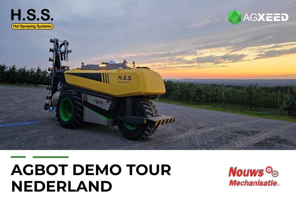 Demo Agbot fruit growing robot