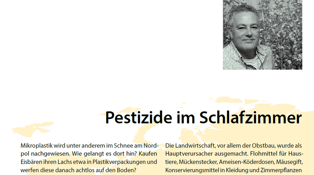 Pestizide in Schlafzimmern