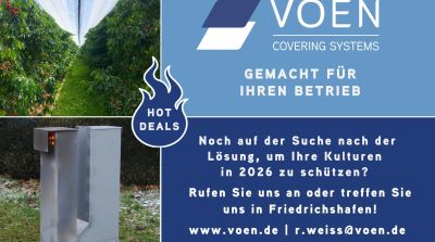 Besuchen Sie VOEN auf der Fruchtwelt Bodensee