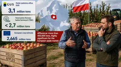 Debate over size of Polish apple crop